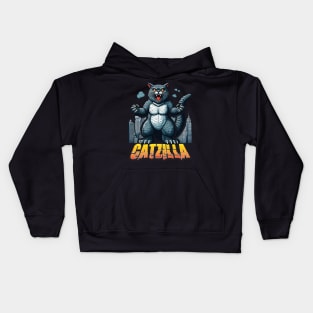 Catzilla S01 D57 Kids Hoodie